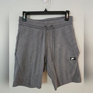Nike Men's Gray Cotton Athletic Shorts Size Small EUC